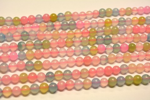 Achat bunt gefärbt Achat bunt gefärbt